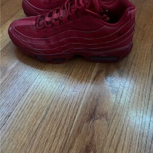 Red Athletic Sneakers